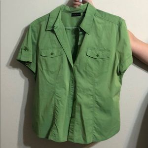 Women’s Green New York & Co Blouse